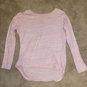 old navy pink long sleeve